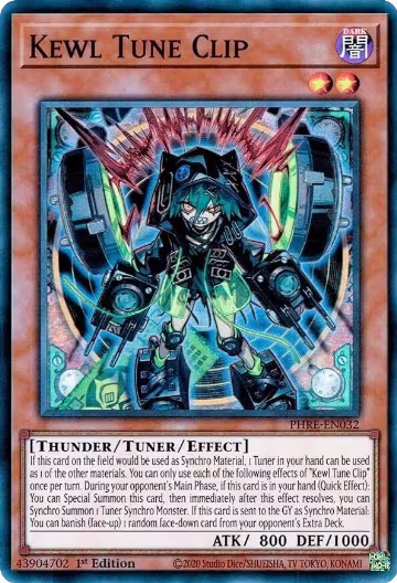 Kewl Tune Clip (PHRE-EN032), Phantom Revenge — Yu-Gi-Oh! card price