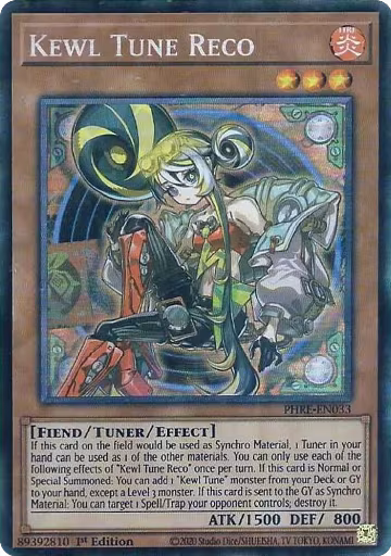 Kewl Tune Reco (CR) (PHRE-EN033), Phantom Revenge — Yu-Gi-Oh! card price