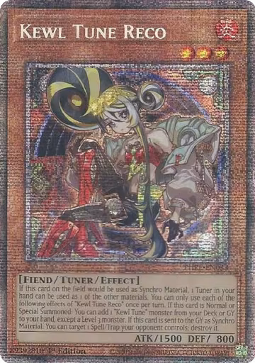 Kewl Tune Reco (Starlight Rare) (PHRE-EN033) — card price