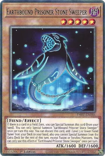 Earthbound Prisoner Stone Sweeper (PHRE-EN044), Phantom Revenge — Yu-Gi-Oh! card price