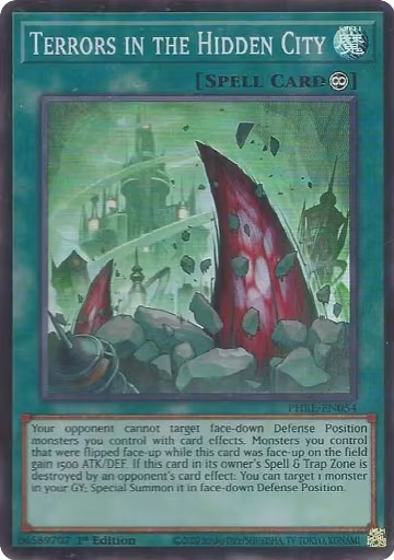 Terrors in the Hidden City (Super Rare) (PHRE-EN054), Phantom Revenge — Yu-Gi-Oh! card price