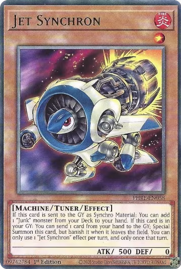 Jet Synchron (PHRE-EN058), Phantom Revenge — Yu-Gi-Oh! card price