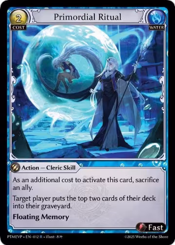 Primordial Ritual (012), Phantom Monarchs Event Pack — Grand Archive card price