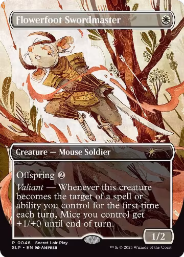 Flowerfoot Swordmaster (46), Secret Lair Showdown — Magic card price