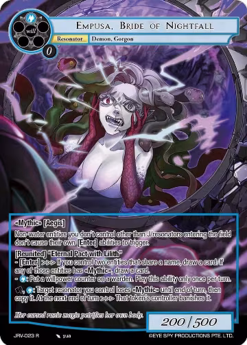 Empusa, Bride of Nightfall (JRV-023 R), Journey to Ravidra — Force of Will card price