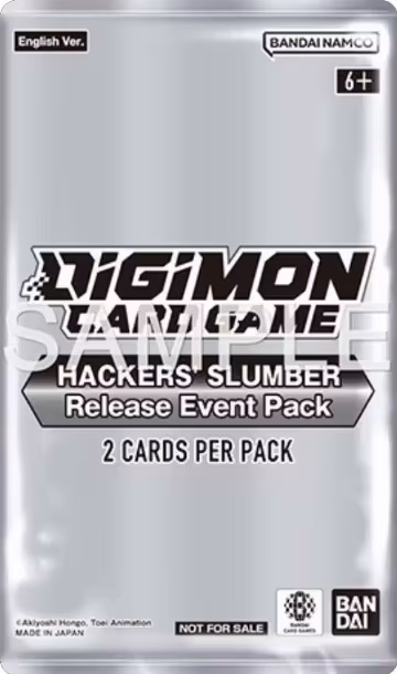 Hackers' Slumber Release Event Pack, Hackers' Slumber Release Event Cards — Digimon sealed product price