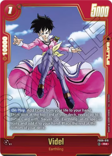Videl - FB08-019 (Alternate Art) (FB08-019), Saiyan's Pride — DB Fusion card price