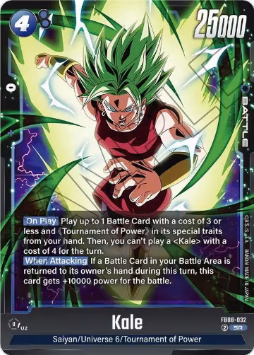 Kale - FB08-032 (FB08-032), Saiyan's Pride — DB Fusion card price