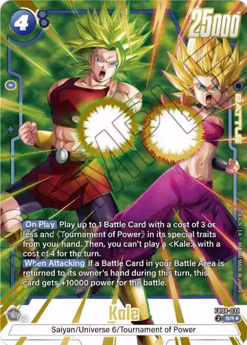 Kale - FB08-032 (Alternate Art) (FB08-032), Saiyan's Pride — DB Fusion card price
