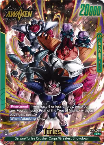 Turles - FB08-049 (Alternate Art) (FB08-049), Saiyan's Pride — DB Fusion card price