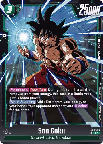 Son Goku - FB08-055 (FB08-055), Saiyan's Pride — DB Fusion card price