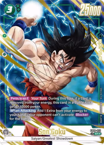 Son Goku - FB08-055 (Alternate Art) (FB08-055), Saiyan's Pride — DB Fusion card price