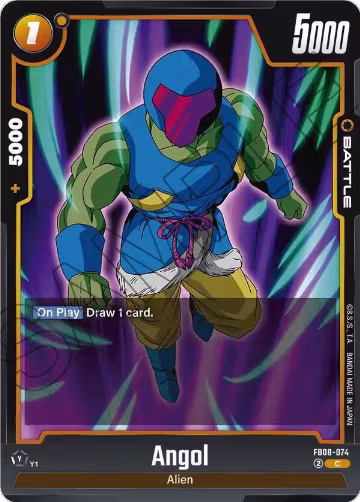 Angol (FB08-074), Saiyan's Pride — DB Fusion card price