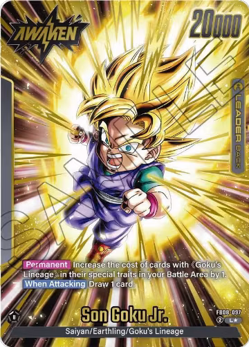 Son Goku Jr. - FB08-097 (Alternate Art) (FB08-097), Saiyan's Pride — DB Fusion card price