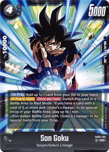 Son Goku - FB08-100 (FB08-100), Saiyan's Pride — DB Fusion card price