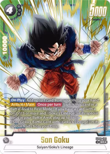 Son Goku - FB08-100 (Alternate Art) (FB08-100), Saiyan's Pride — DB Fusion card price