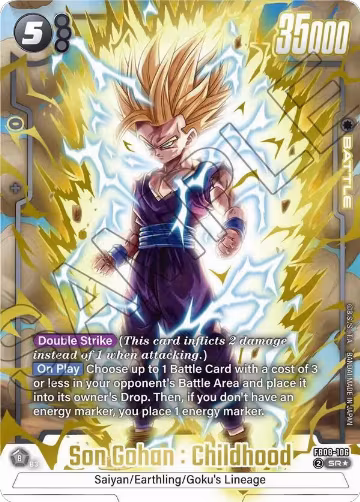 Son Gohan : Childhood - FB08-106 (Alternate Art) (FB08-106) — card price