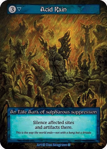 Acid Rain, Gothic — Sorcery card price