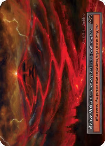 Active Volcano (Foil), Gothic — Sorcery card price