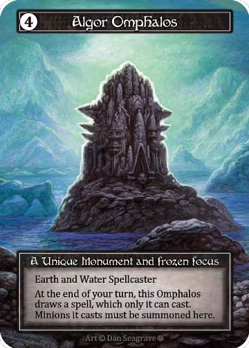 Algor Omphalos (Foil), Gothic — Sorcery card price