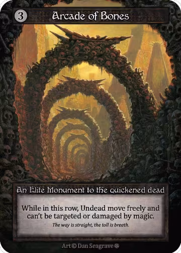 Arcade of Bones, Gothic — Sorcery card price