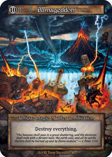 Armageddon, Gothic — Sorcery card price