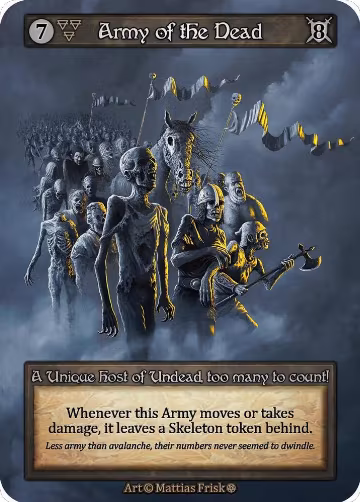 Army of the Dead, Gothic — Sorcery card price