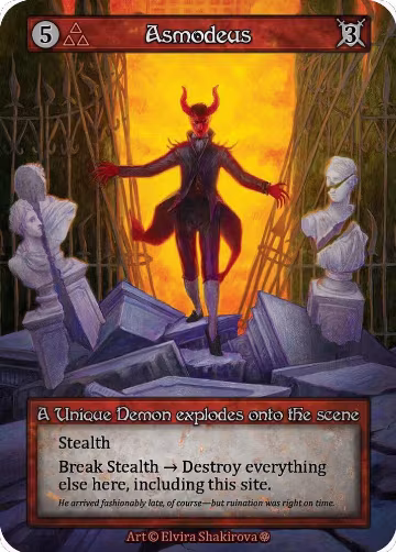Asmodeus, Gothic — Sorcery card price