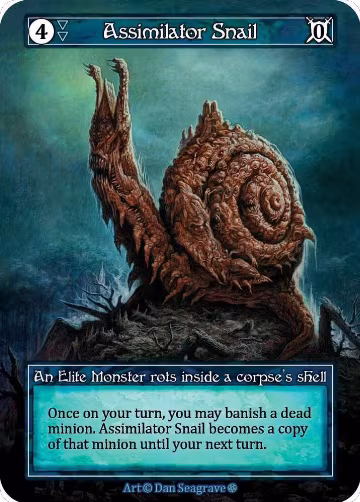 Assimilator Snail (Foil), Gothic — Sorcery card price