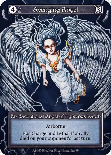 Avenging Angel (Foil), Gothic — Sorcery card price
