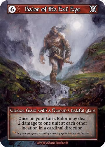 Balor of the Evil Eye (Foil), Gothic — Sorcery card price