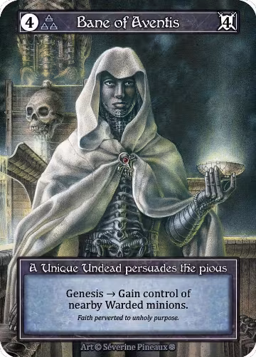 Bane of Aventis (Foil), Gothic — Sorcery card price