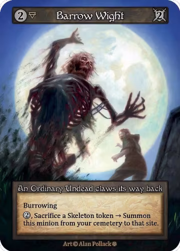 Barrow Wight, Gothic — Sorcery card price