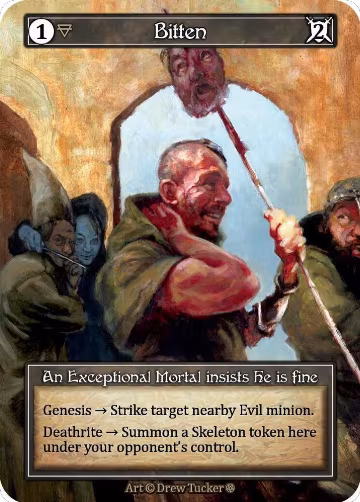 Bitten (Foil), Gothic — Sorcery card price