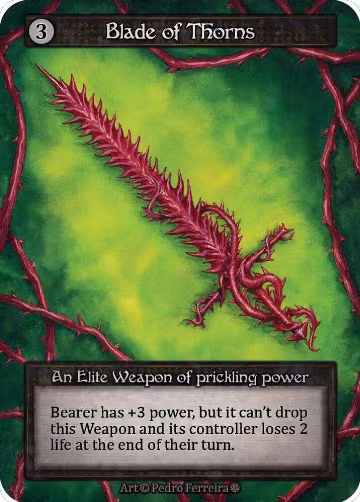 Blade of Thorns, Gothic — Sorcery card price