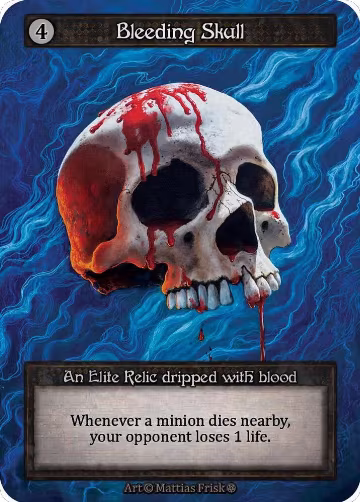 Bleeding Skull, Gothic — Sorcery card price