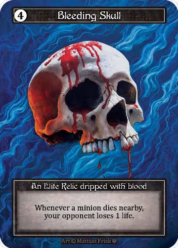Bleeding Skull (Foil), Gothic — Sorcery card price