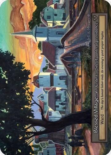 Blessed Village, Gothic — Sorcery card price
