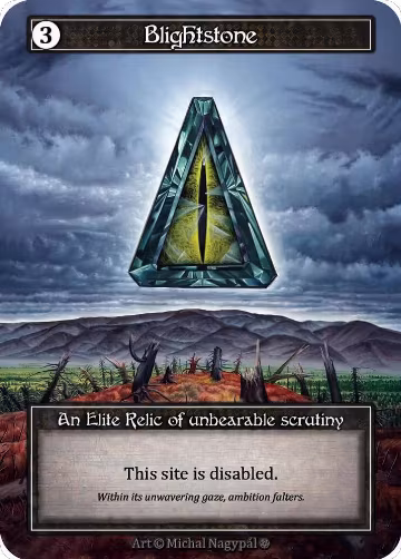 Blightstone (Foil), Gothic — Sorcery card price