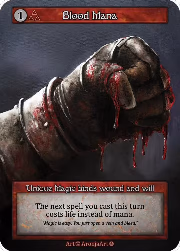 Blood Mana, Gothic — Sorcery card price