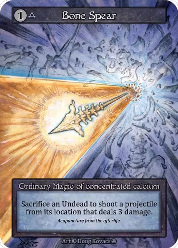 Bone Spear, Gothic — Sorcery card price