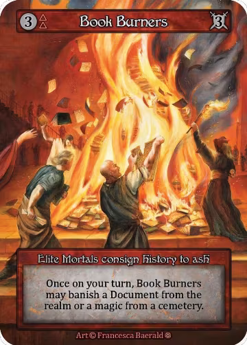 Book Burners, Gothic — Sorcery card price