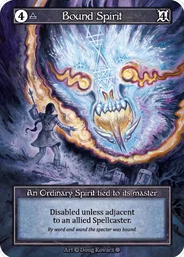 Bound Spirit (Foil), Gothic — Sorcery card price