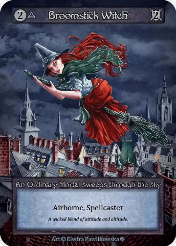 Broomstick Witch, Gothic — Sorcery card price