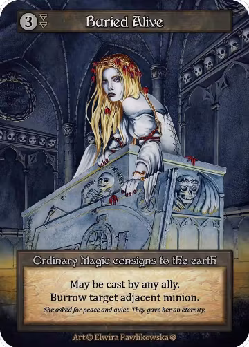 Buried Alive, Gothic — Sorcery card price