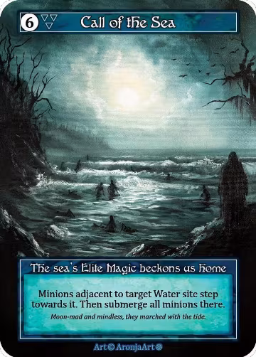 Call of the Sea (Foil), Gothic — Sorcery card price