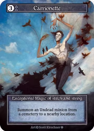 Carrionette (Foil), Gothic — Sorcery card price