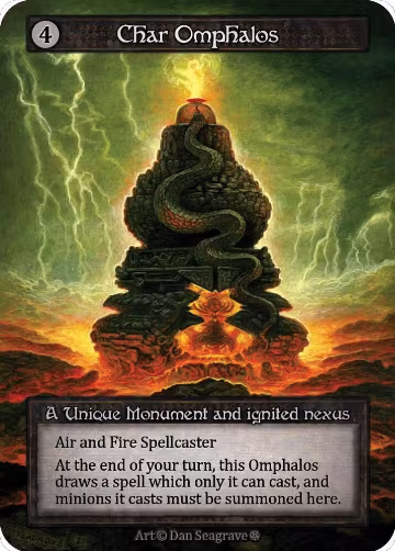 Char Omphalos, Gothic — Sorcery card price
