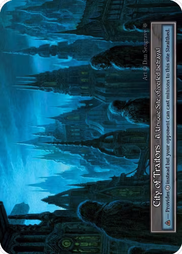 City of Traitors (Foil), Gothic — Sorcery card price