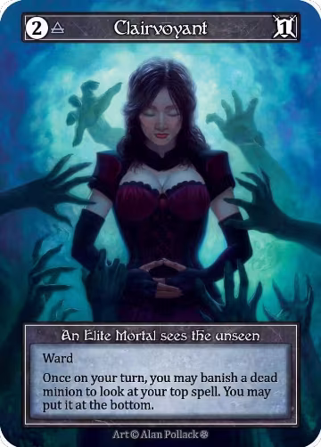Clairvoyant (Foil), Gothic — Sorcery card price